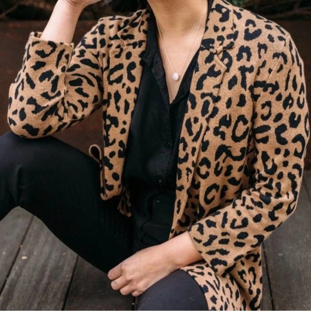 J. CREW Sweater Blazer XS